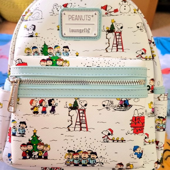 Loungefly Bags Loungefly Peanuts Backpack Poshmark